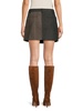 Prim Wool Blend Mini Skirt