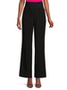 Solid Wide Leg Pants