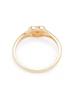 14K Yellow Gold & 0.015 TCW Diamond Heart Ring