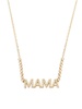 14K Yellow Gold & 0.25 TCW Diamond Mama Chain Necklace