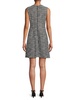 Wool Blend Sheath Mini Dress