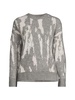 Virgo Abstract Wool Blend Sweater