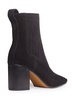 Astra Square Toe Suede Ankle Boots