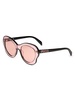 54MM Scalloped Cat Eye Sunglasses