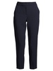 Woven Flat Front Cropped Pants