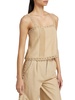 Alessandra Silk-Blend Camisole