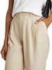 Arlene Linen-Cotton Straight Pants