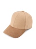 Two-Tone Wool-Blend Baseball Cap