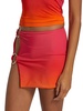 Double Ring Ombré Mini Skirt