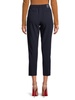 Woven Flat Front Cropped Pants