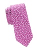 Floral Embroidery Silk Tie