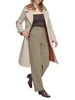 Evesham Mixed Media Insulated Trench Coat