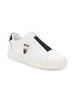 Ceci Logo Leather Slip On Sneakers