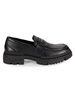 Leather Chunky Penny Loafers