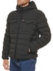 Stretch Quilted Hooded Puffer Jacket