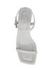 Coco Horchata Leather Kitten Heel Sandals