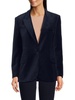 Velvet Peak Lapel Blazer