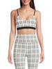 Georgia Plaid Crop Top