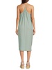 Scoopneck Shift Midi Dress