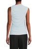 Ruched Sleeveless Top