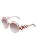 55MM Round Sunglasses