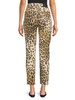 Animal Print Skinny Jeans