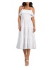 womens eyelet tiered sundress