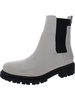 rick womens leather pull on chelsea boots