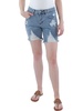 juniors womens denim destroyed bermuda shorts