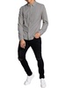 mens knit collared button-down shirt