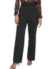 womens scuba crepe wide leg pants