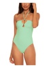 womens solid convertible one-piece swimsuit