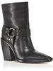 rio western womens leather pointed toe ankle boots