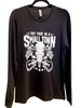 try that in a small town long sleeve graphic tee in black