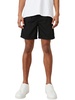 mens drawstring hem polyester casual shorts