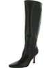 womens zipper stiletto knee-high boots