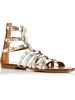 emil womens leather strappy gladiator sandals