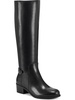 chaza womens stretch zipper knee-high boots