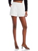 cameron womens stretch short flat front