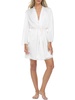 womens satin wrap robe