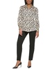 womens animal print long sleeves blouse