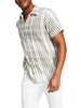 mens plaid woven button-down shirt