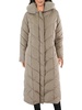 womens quilted maxi parka coat