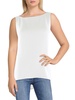 petites womens silk sleeveless camisole top