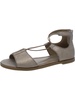 womens leather casual strappy sandals