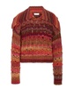 jenna space dye sweater in punch multi