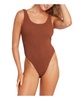 womens beachwear smocked one-piece swimsuit