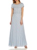 womens mesh maxi evening dress