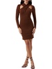 womens knit cut-out sweaterdress