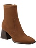 rodana womens faux suede square toe ankle boots